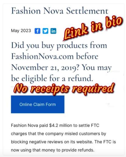 fashion nova lawsuit settlement.